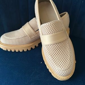 Aerosole Ronnie Lug Sole Loafer in Nude